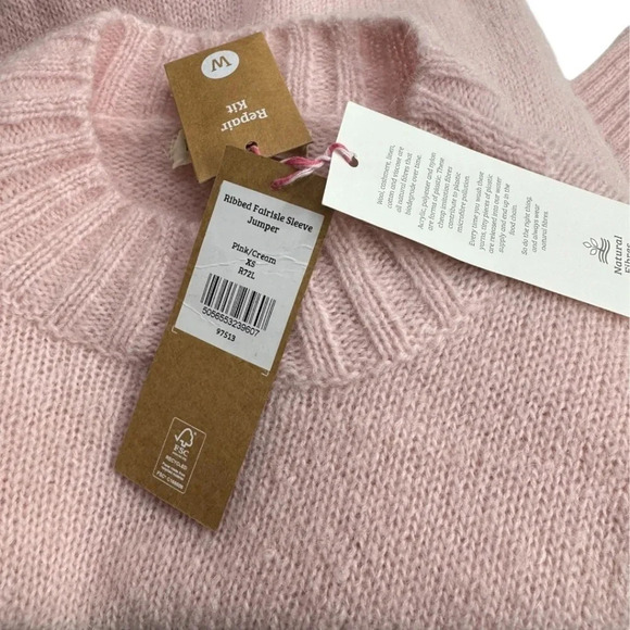 Woolovers Wool Mohair Ribbed Sweater - Picture 4 of 10